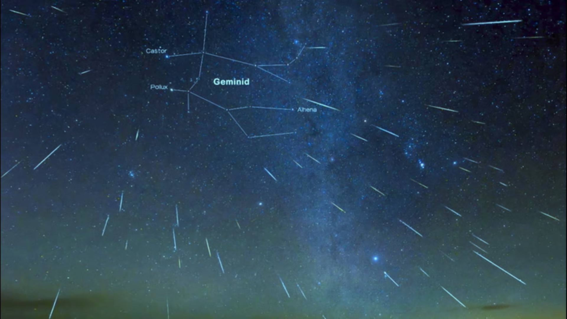 The Best Meteor Shower Of 2020 Will Feature Multi Colored Shooting Stars On Sunday Night Firstcoastnews Com