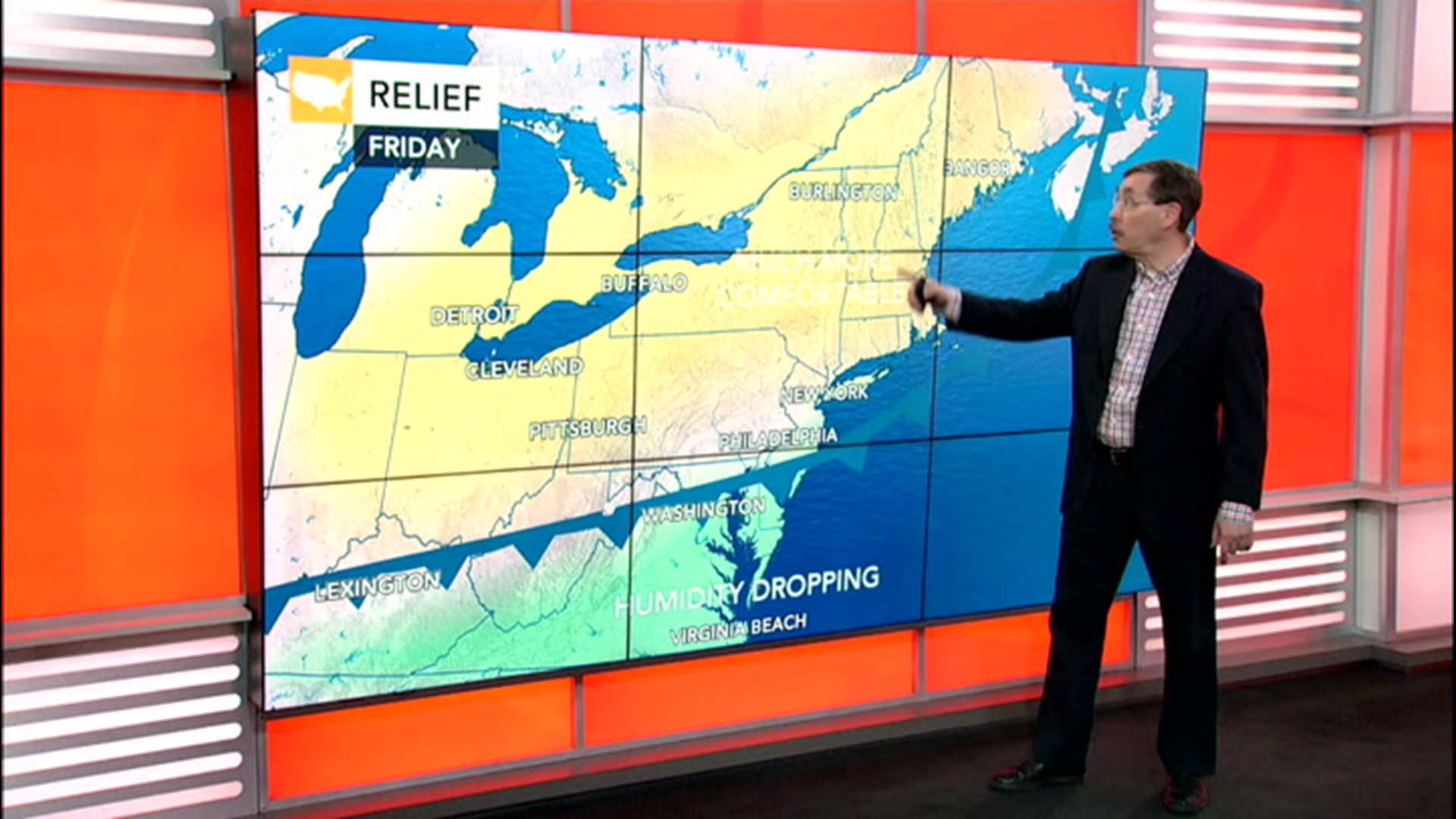 Early Fall-like weather for the Midwest and East. Evan Myers has detail