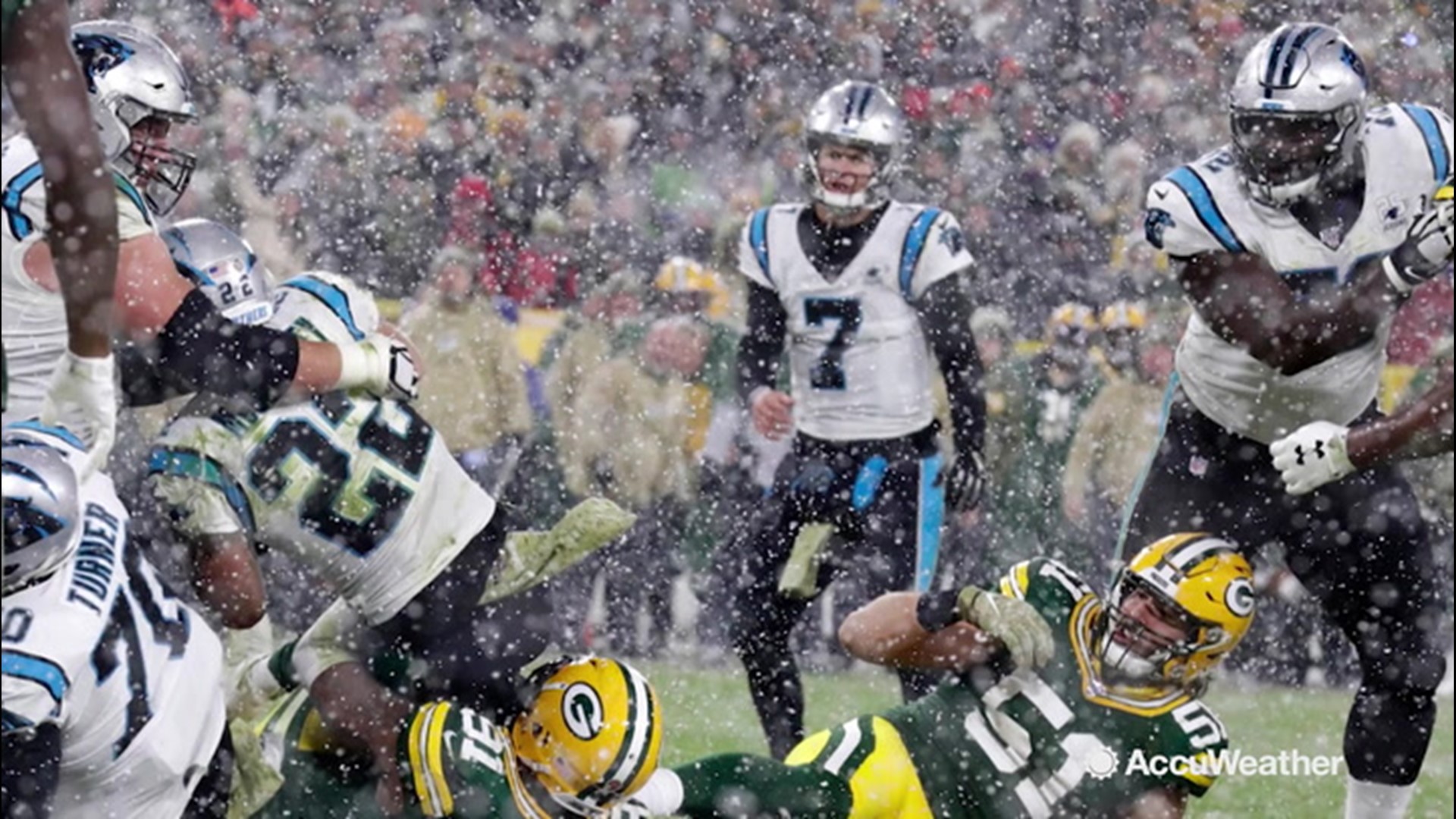 Former NFL Coach Dick Vermeil and Green Bay Packers' quarterback Aaron Rodgers weigh in on if bad weather is a danger or, in some cases, could be a sort of advantage.