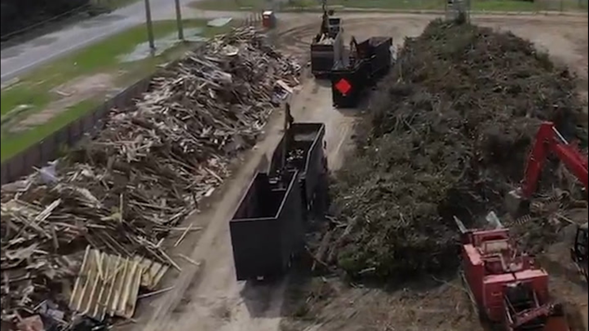 The city of Orange Beach, Alabama, has been busy cleaning up debris since Hurricane Sally lashed the Gulf Coast on Sept. 16, with officials saying more than 1,700 truckloads of debris have been removed.