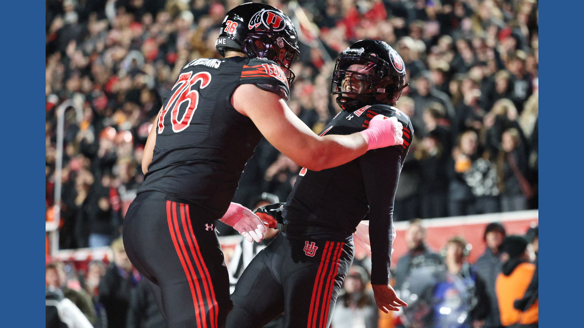 Dampier runs wild, No. 10 Utah holds off No. 14 Houston 21-13 to remain ...