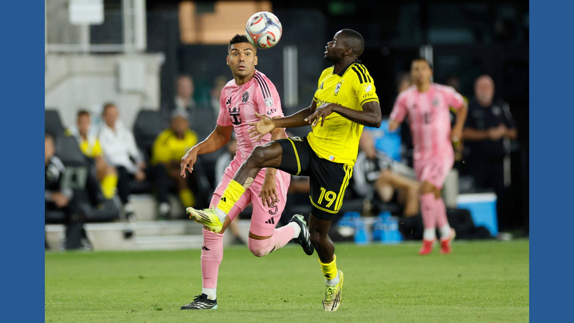 First Score Three Jamal Thiaré scores in 9th minute of stoppage time, Crew beats Inter ...