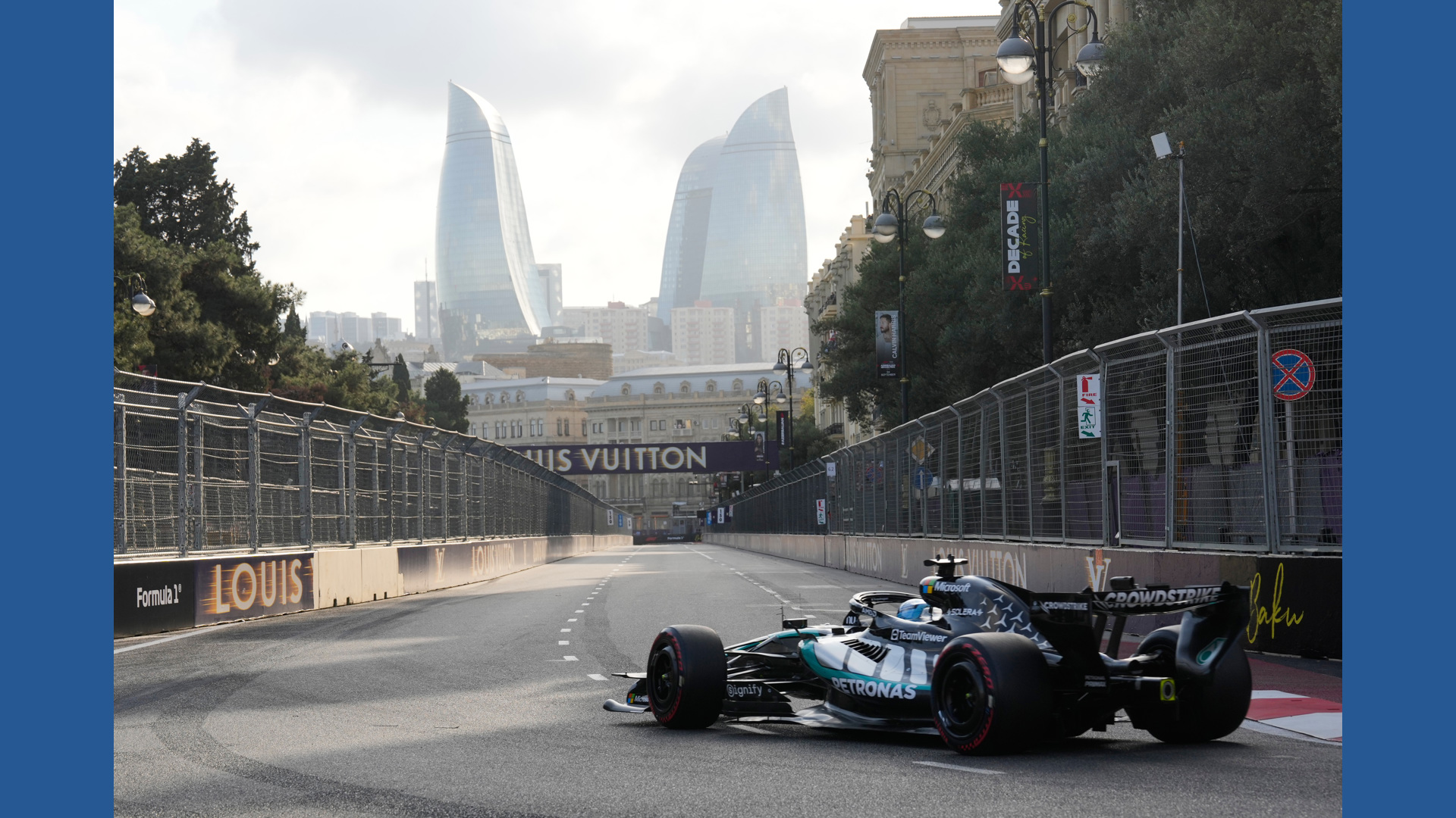 F1 leader Kimi Antonelli hits the wall in Azerbaijan Grand Prix ...