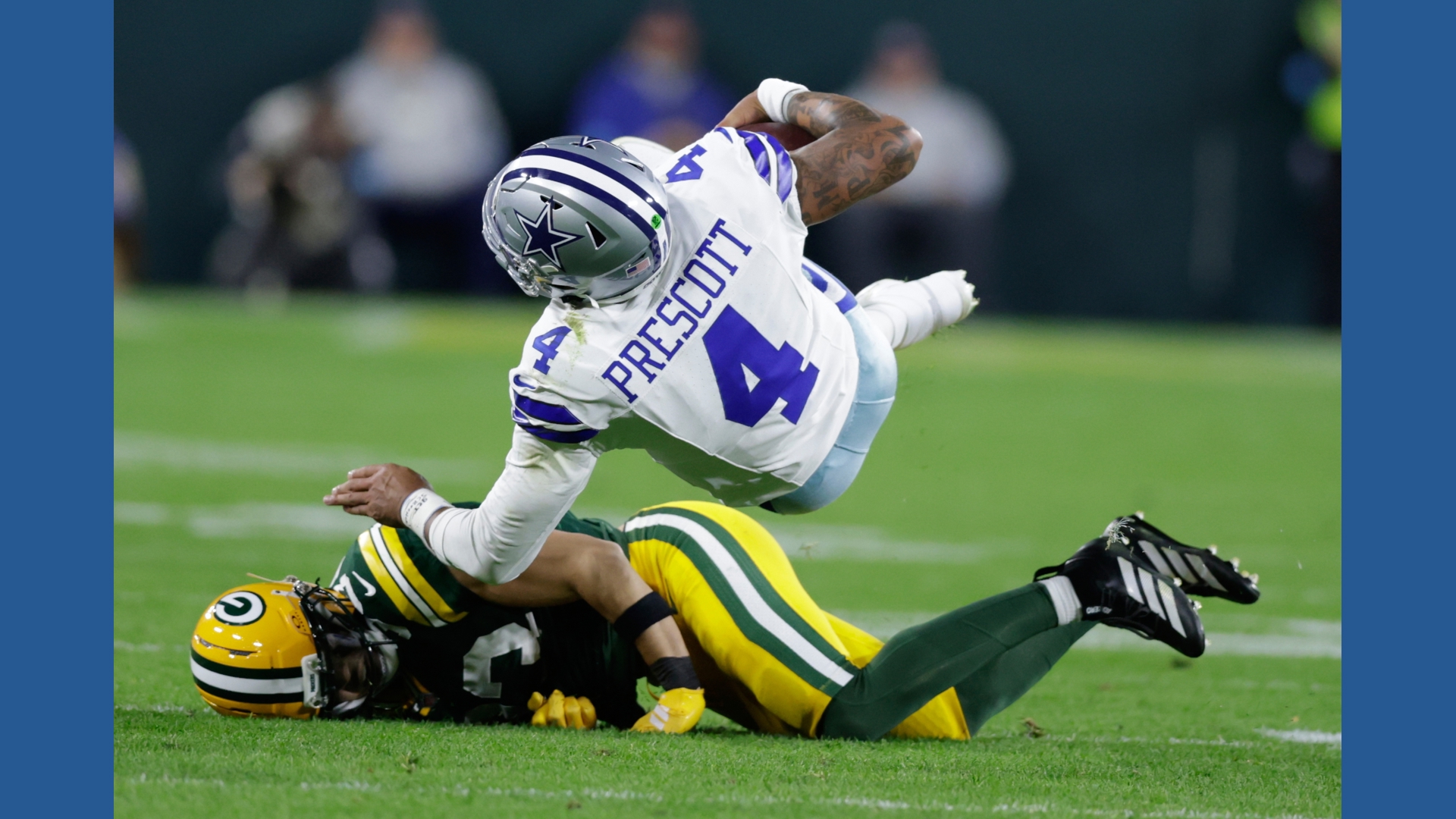 Struggling Cowboys suffer letdown on offense as their defense shows ...