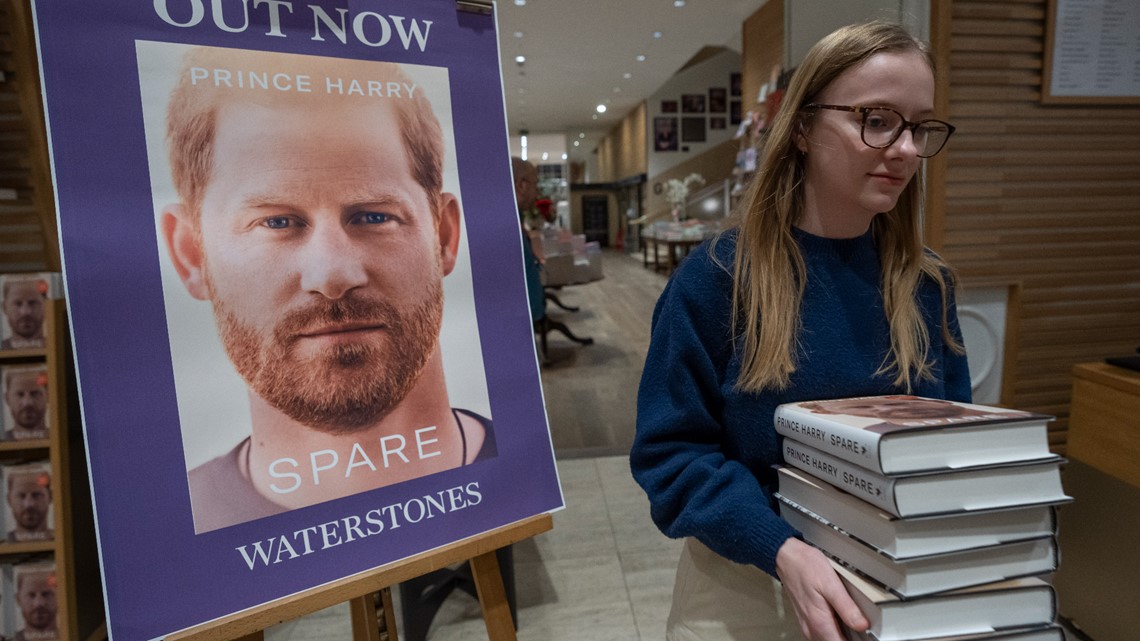 Prince Harry's memoir, 'spare,' releases | firstcoastnews.com - Vimarsana News