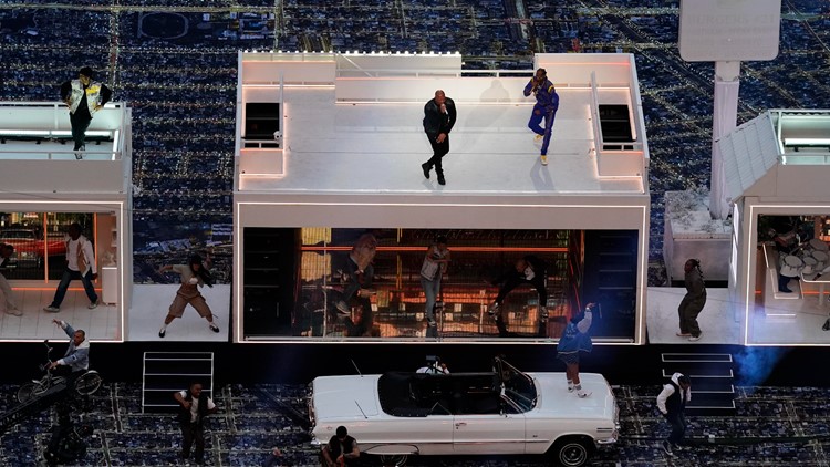Hip-hop and rap take center stage at Super Bowl halftime show, plus surprise guest