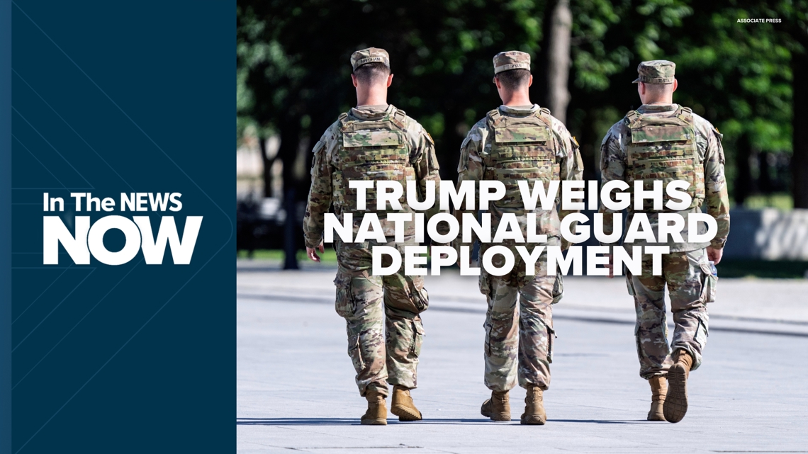 Trump threatens to send National Guard to more cities | In The News Now ...