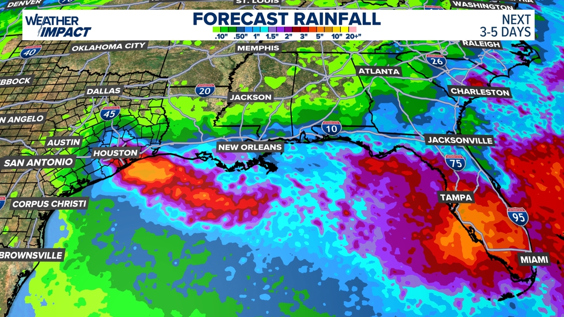 Gulf Disturbance May Strengthen Into Tropical Storm Edouard This Week