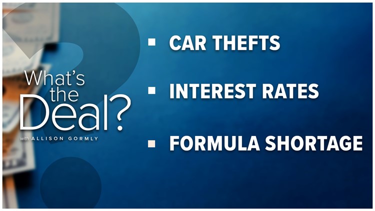 What's the Deal with car insurance, interest rates, formula shortages and auto loans