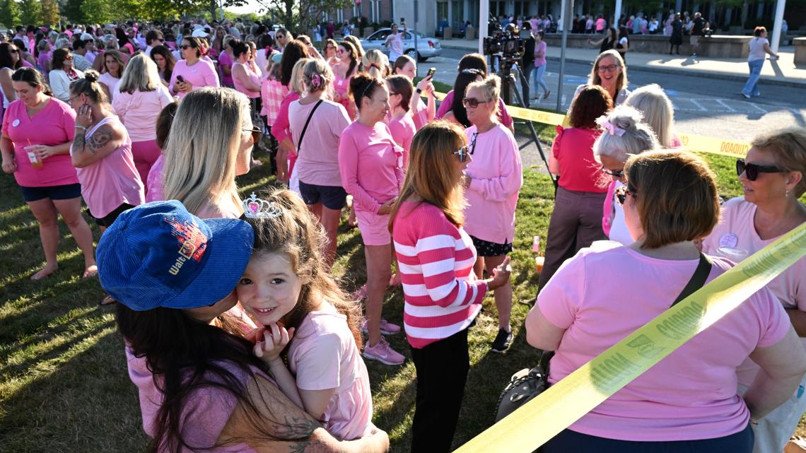 Pink Wave: Hundreds Rally in Support of Lindsay Clancy During Child Murder Trial