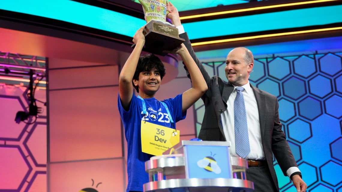 Dev Shah wins National Spelling Bee | firstcoastnews.com - Vimarsana News