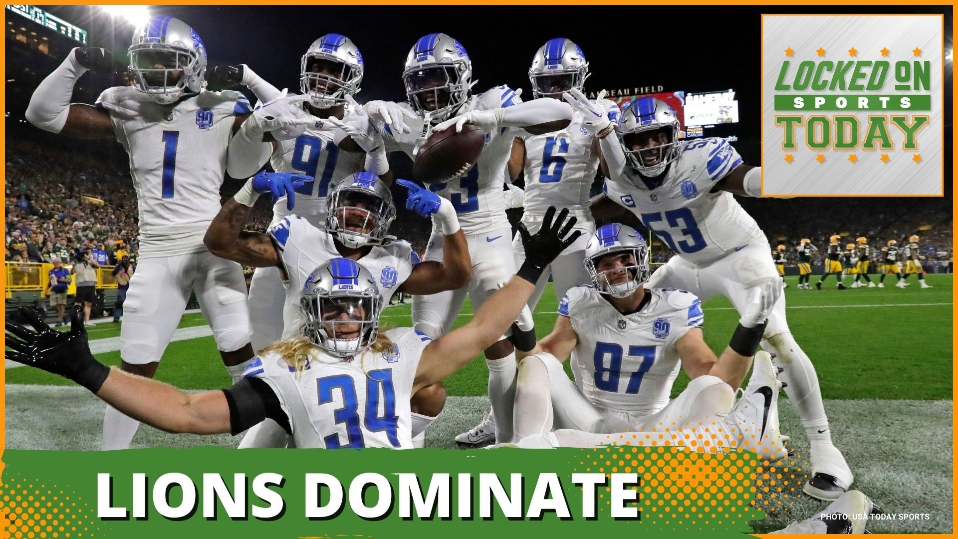 Detroit Lions dominate Green Bay Packers Thursday Night Football firstcoastnews