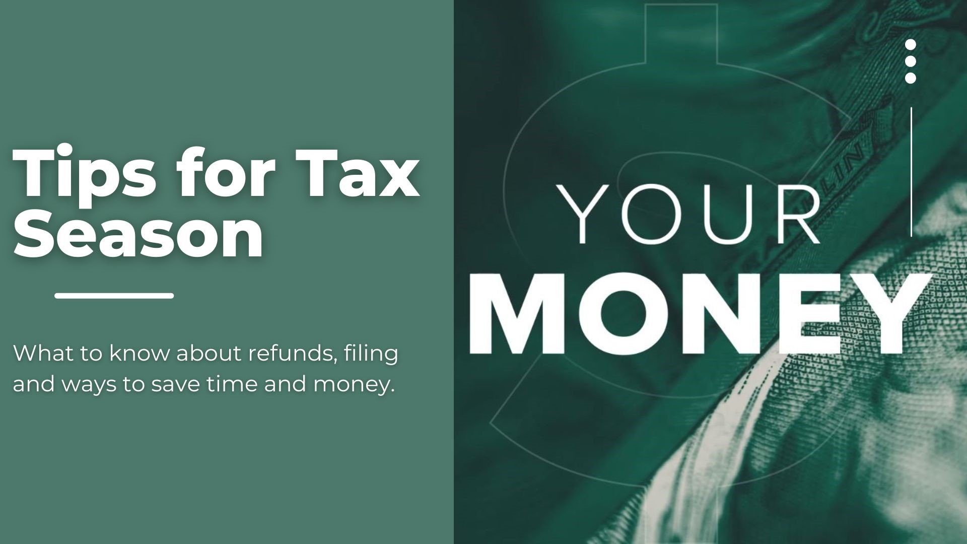 It is officially tax season! What you need to know before you file, what to expect with this year's refunds and tips to save time and money.