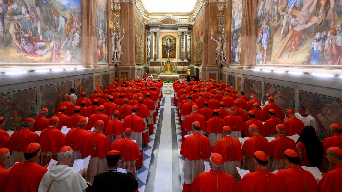 Why are some cardinals wearing purple or black? | firstcoastnews.com