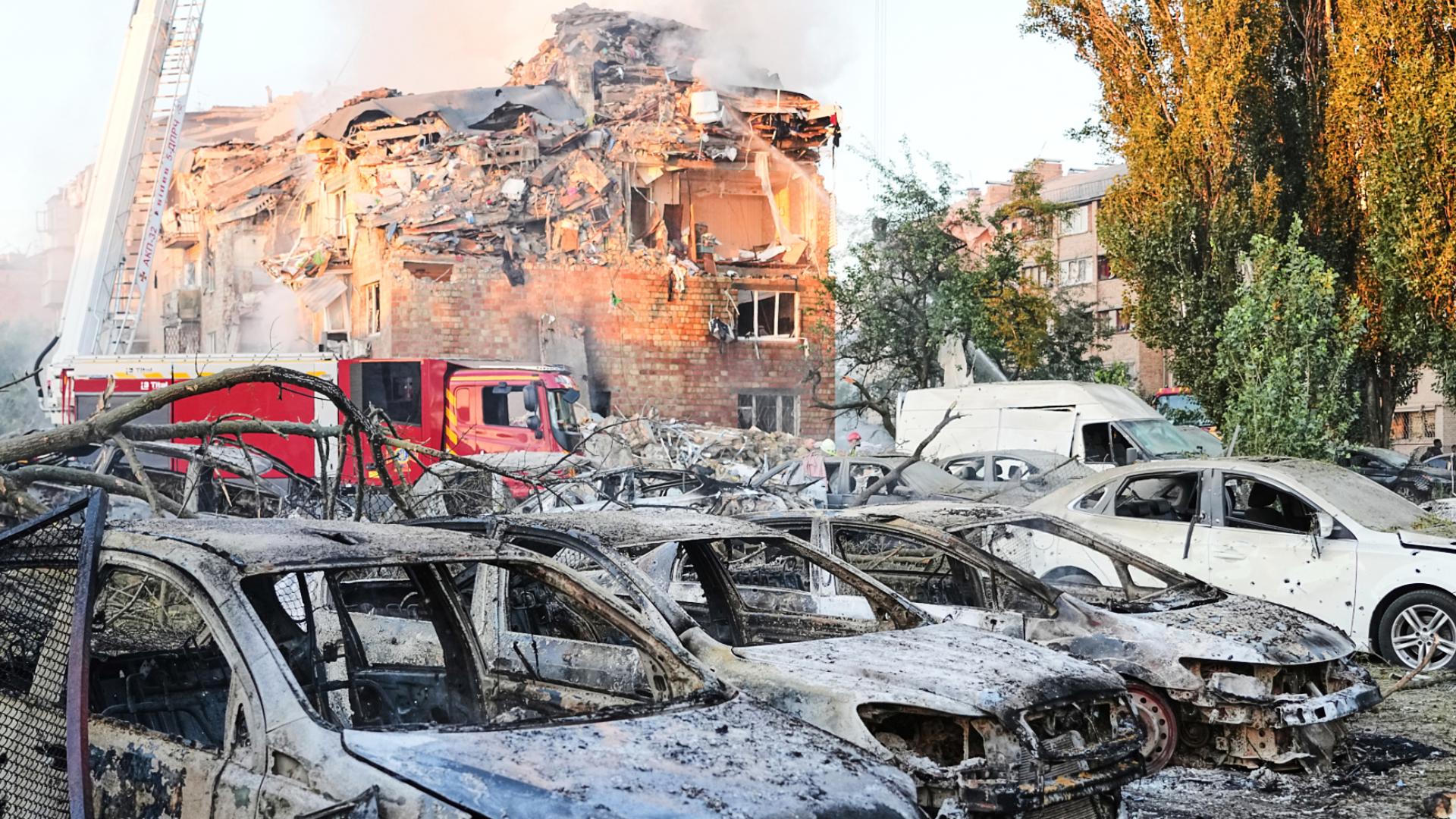 Residents of Ukraine's capital described their immediate reactions following a mass Russian drone and missile attack.
