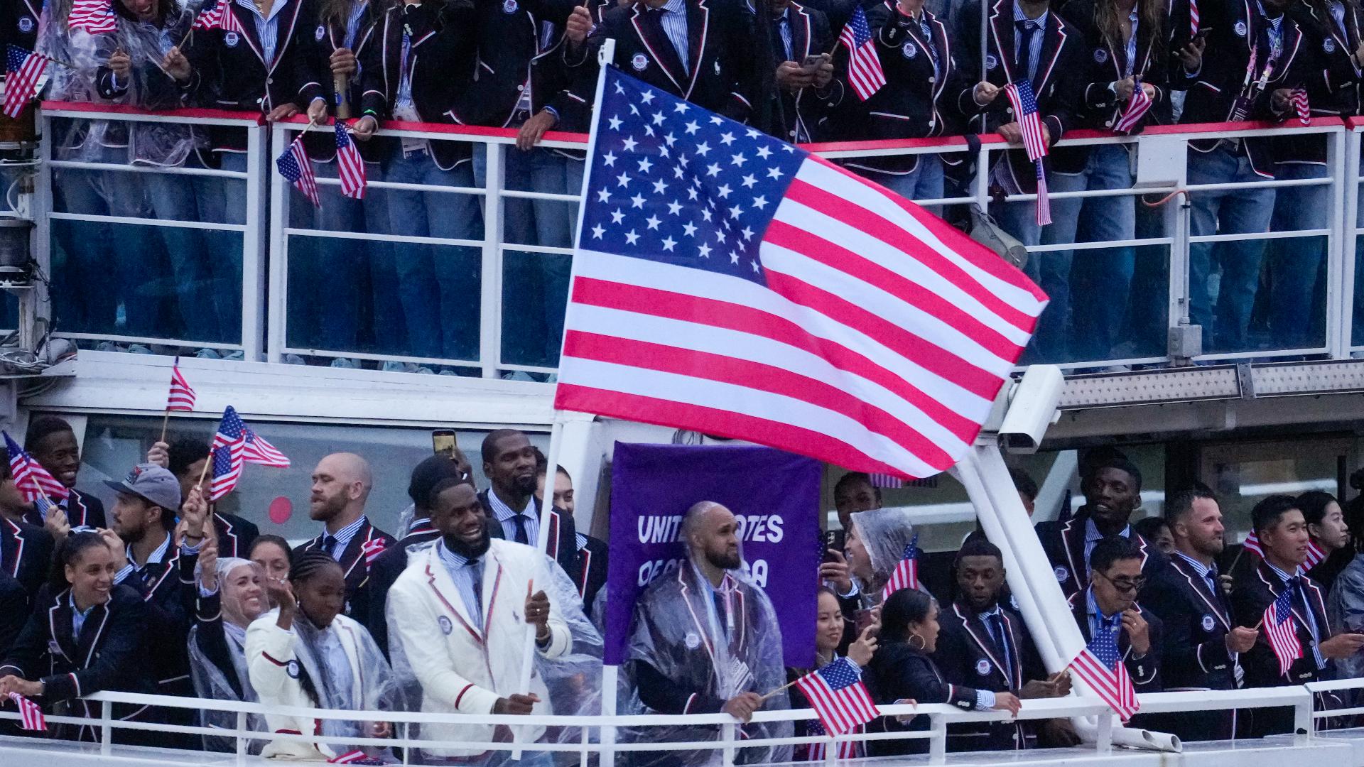 Team USA's Paris Olympics Opening Ceremony highlights | firstcoastnews.com