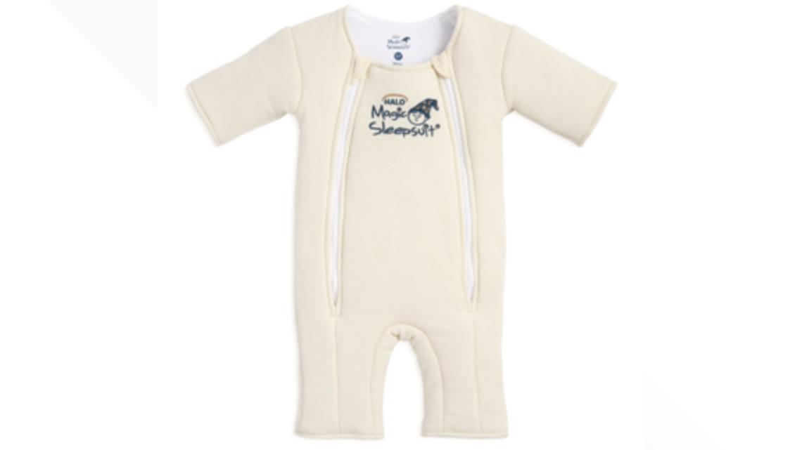 HALO recalls 45,000 Magic Sleepsuits over choking hazard