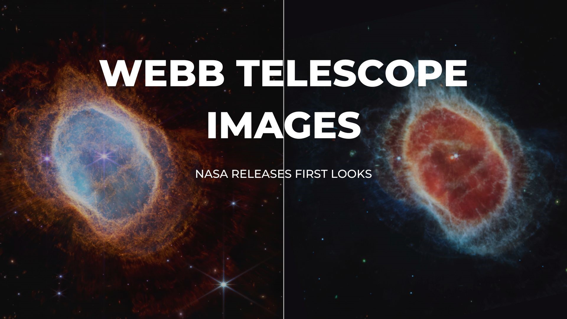 NASA's announcement of the first images from the Webb telescope. They reveal cosmic cliffs and a dying star's final 'performance.'