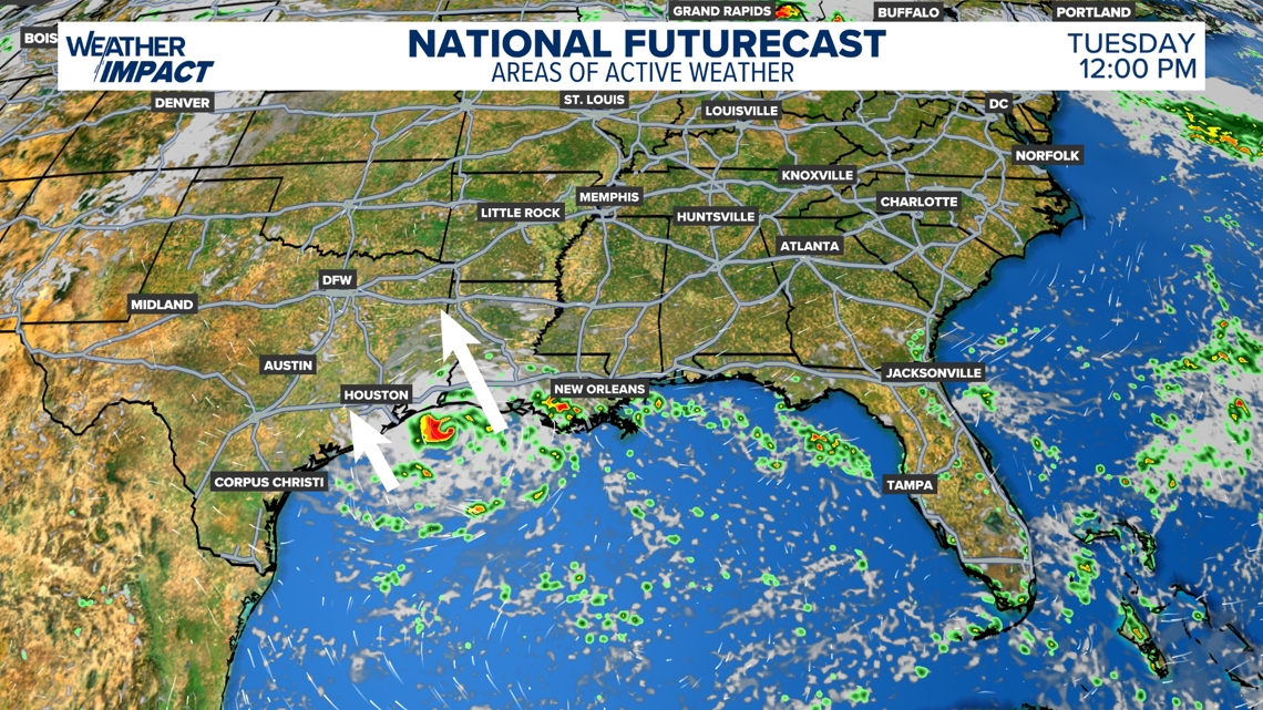 Gulf Disturbance May Strengthen Into Tropical Storm Edouard This Week