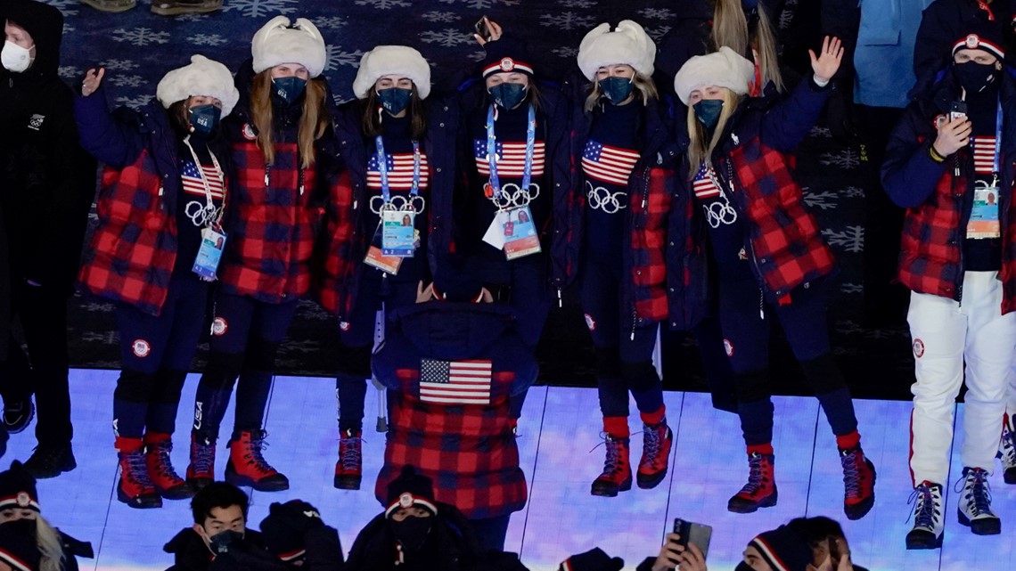 What Team USA wore at the Closing Ceremony of the Beijing Olympics