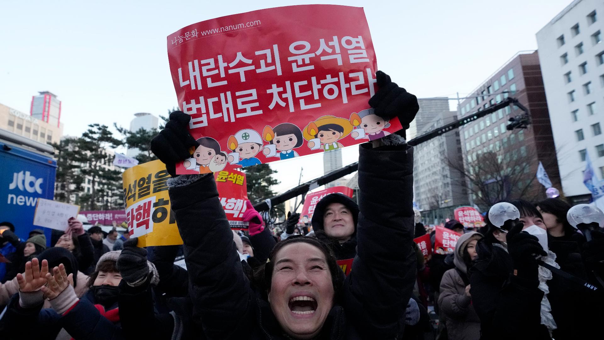 South Koreas President Impeached Over His Martial Law Order