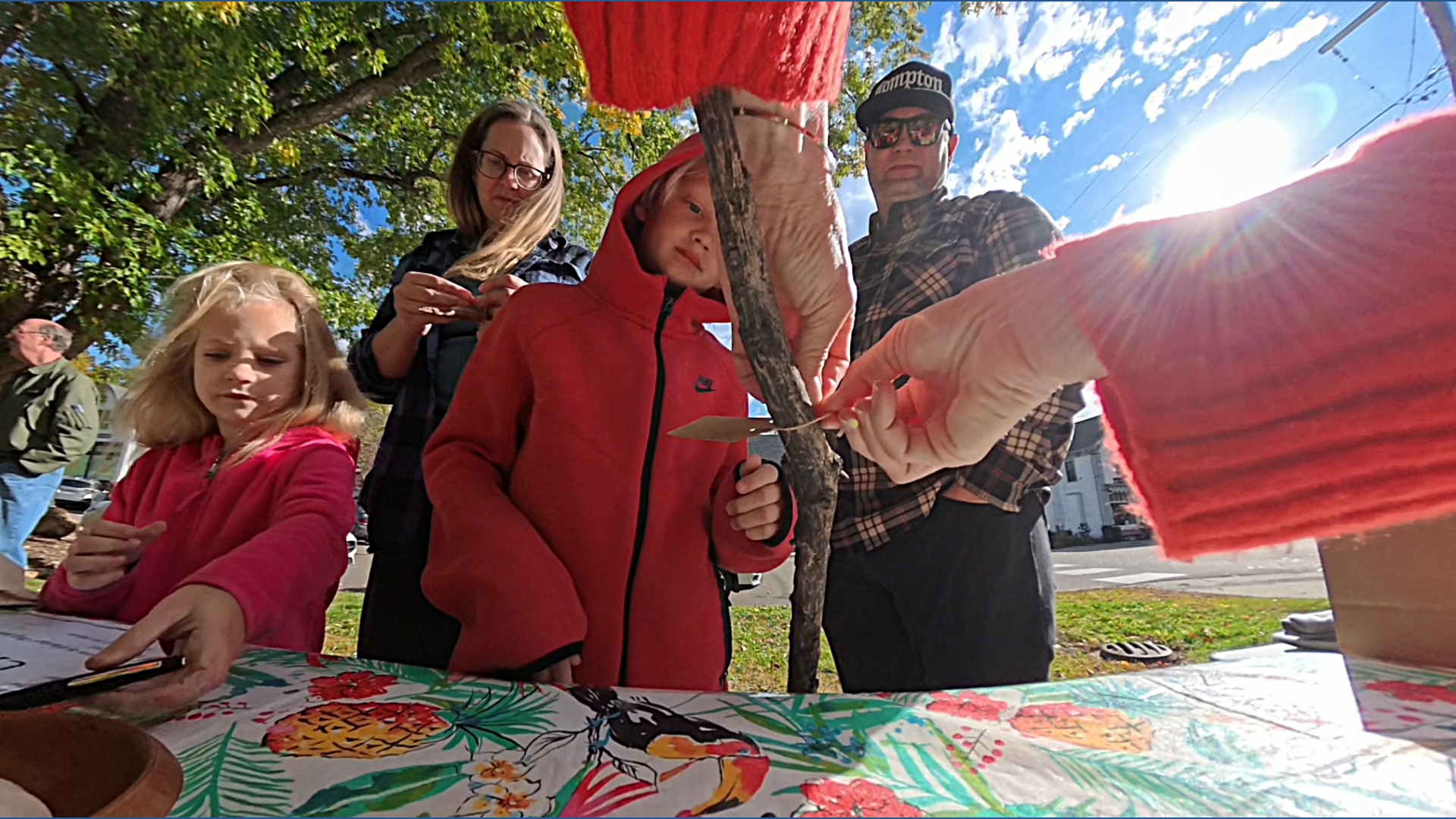 'Last year a dog won' | Kid-led 'straightest stick' contest brings ...