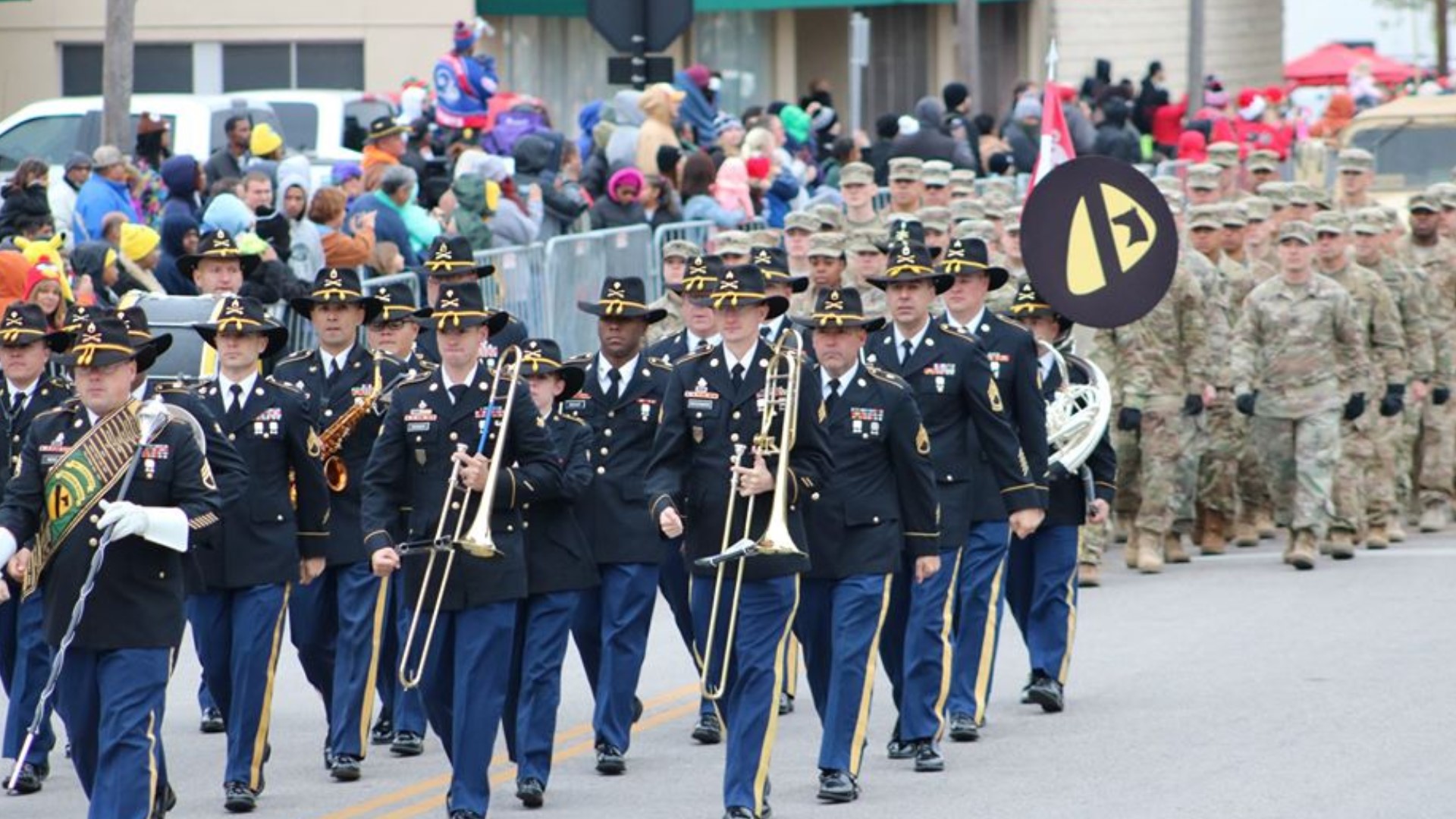 The first celebration of veterans day