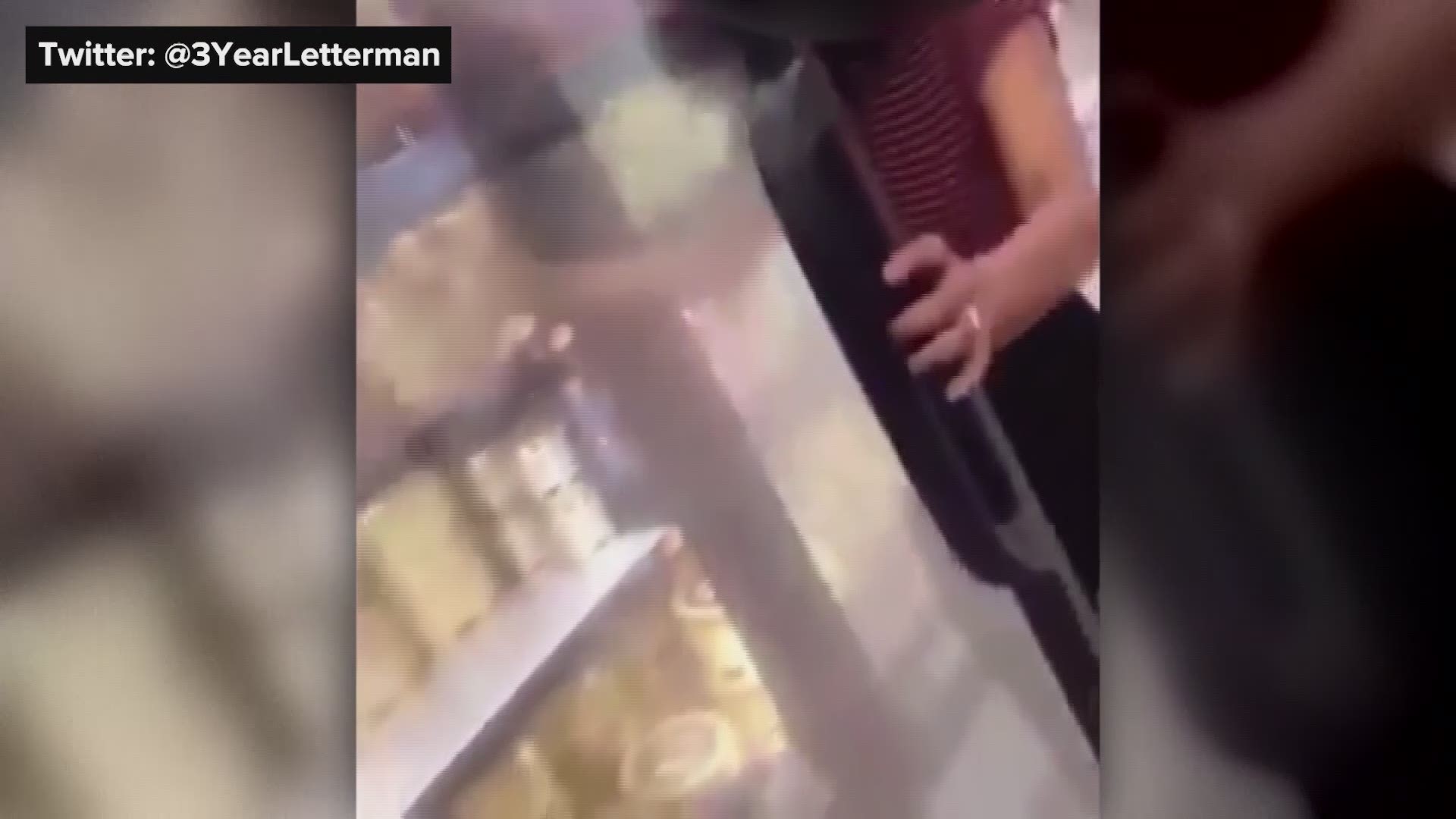 According to the Lufkin Police Department, a minor teenager has been determined as the suspect in the viral video seen licking a gallon of ice cream before returning it to the shelves.