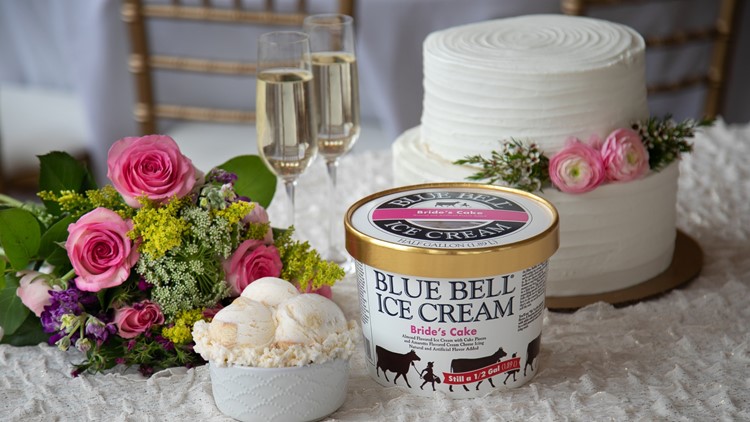 'I do' | Blue Bell releases bridal cake themed ice cream flavor