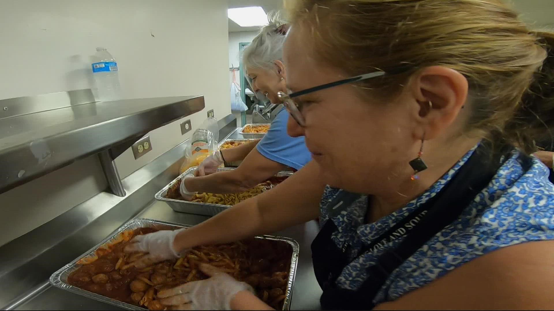 A Washington-based group is providing food, comfort and relief to the Clark County Sheriff’s Office.
