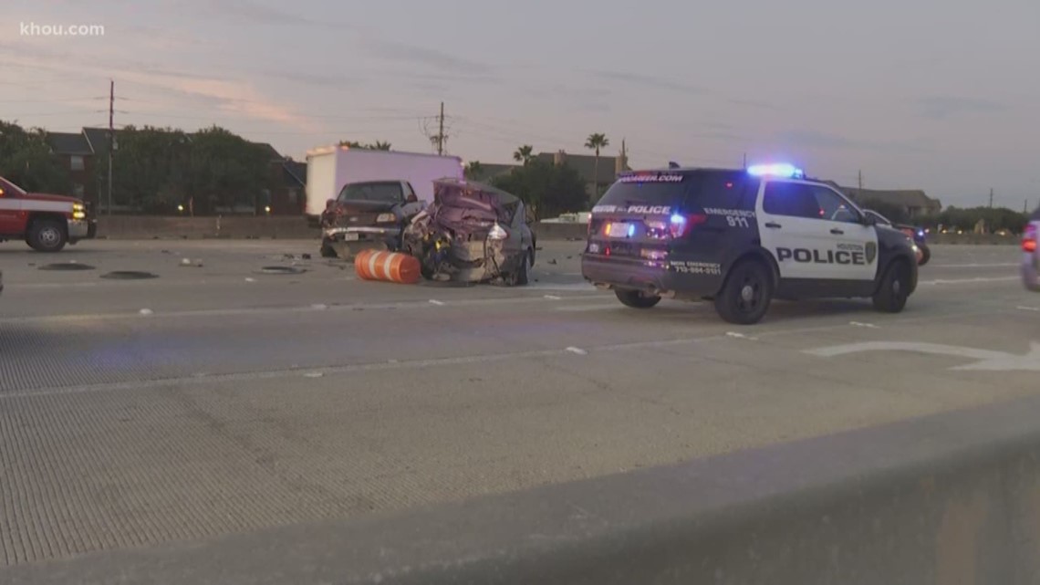 Violent crash kills driver who was changing his tire