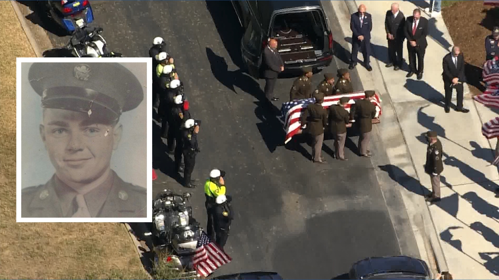 Army Pfc. Nicholas Hartman of Houston, killed on D-Day, was buried at home after his remains were unidentified for nearly 80 years.