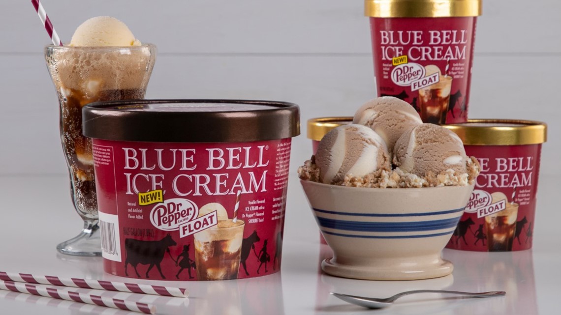 Blue Bell announces new Dr Pepper Float flavored ice cream