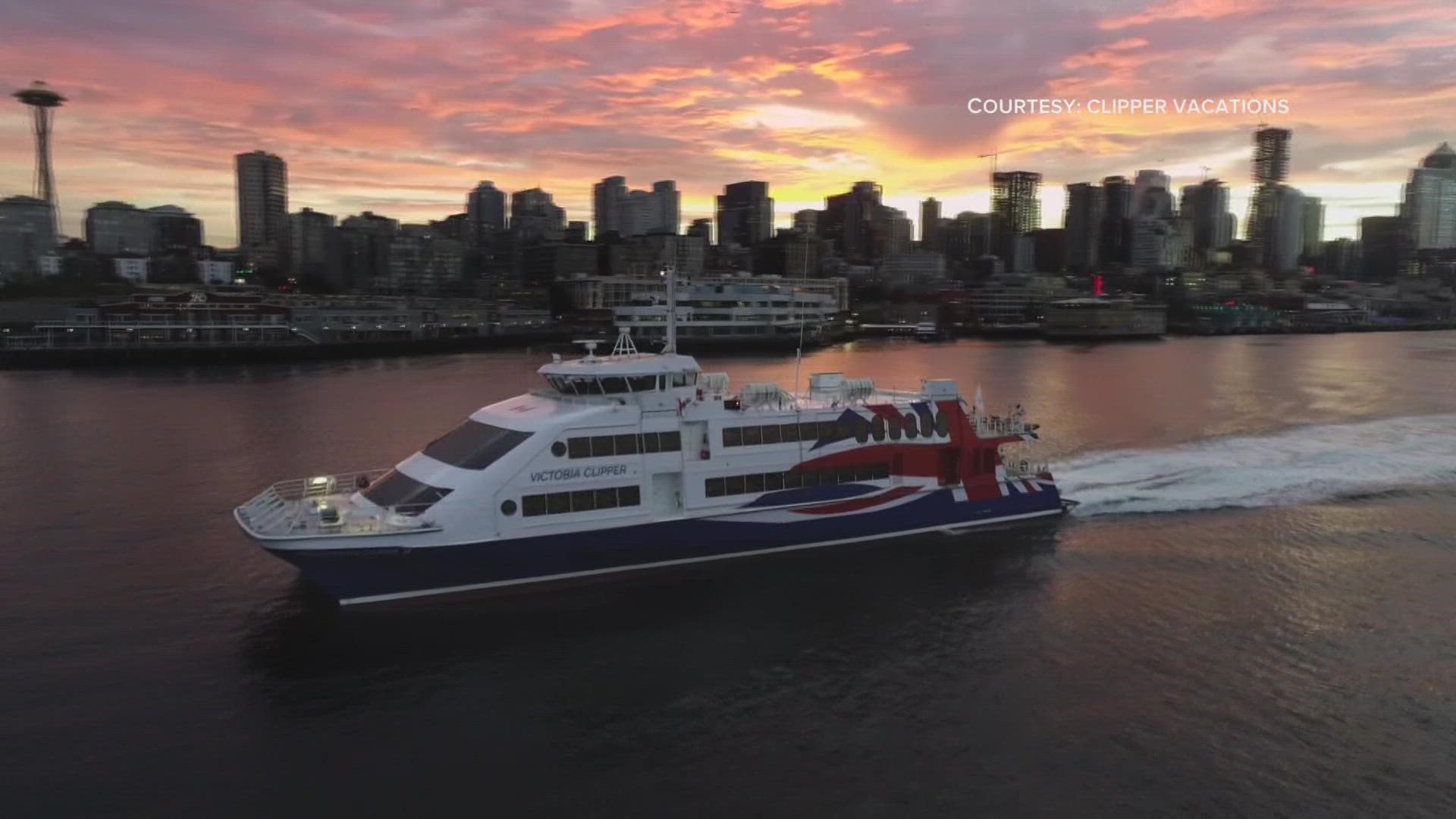 Companies like the Victoria Clipper are awaiting clarification due to conflicting crossing rules between the U.S. and Canada.