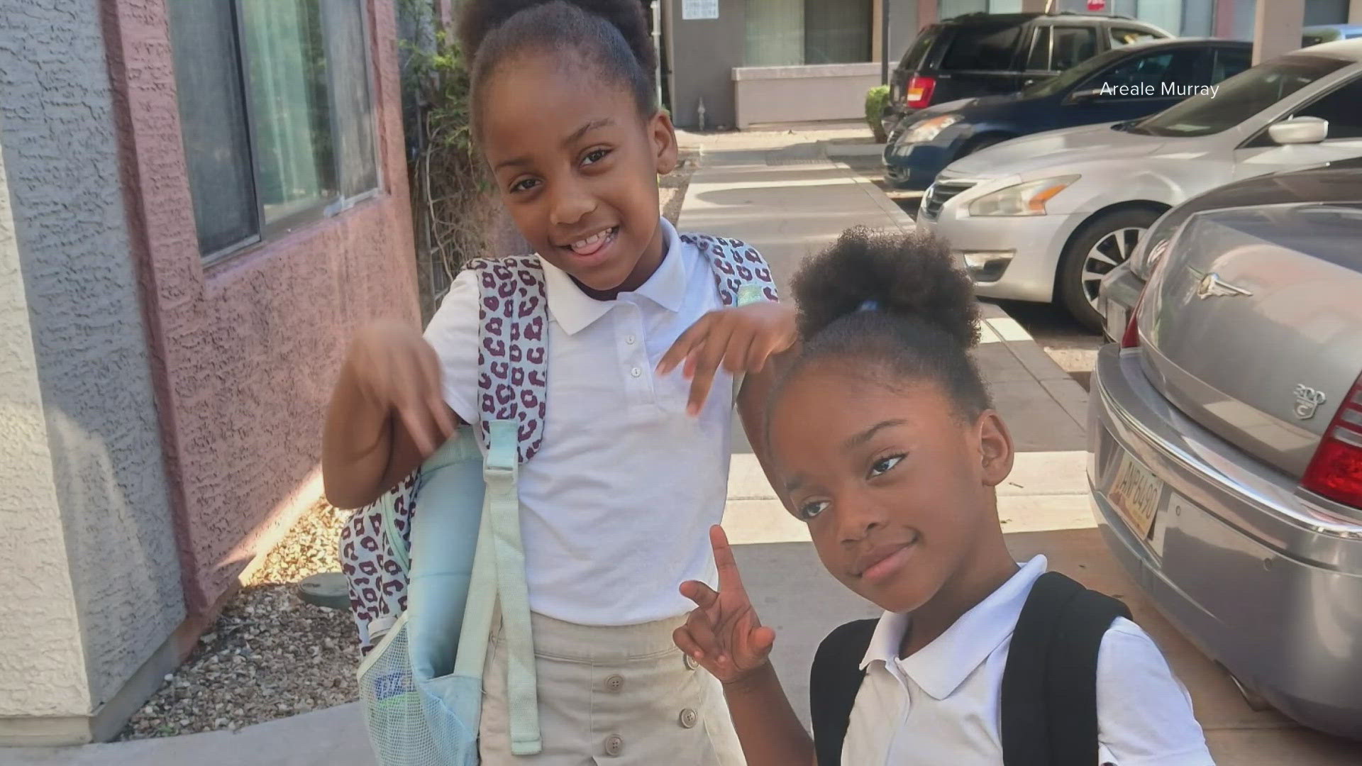 A man was arrested after a crash that killed a little girl on I-10. The girl's younger sister is in the hospital with a serious brain injury.