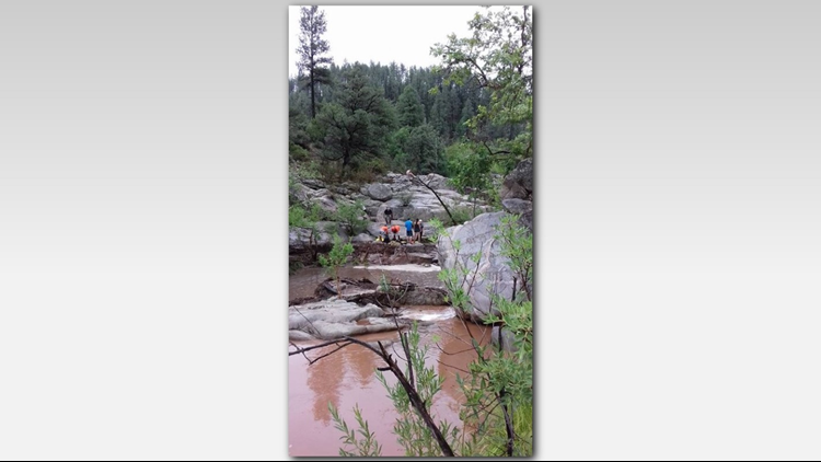 9 dead, up to 14 victims in flash flood at swimming hole near Payson