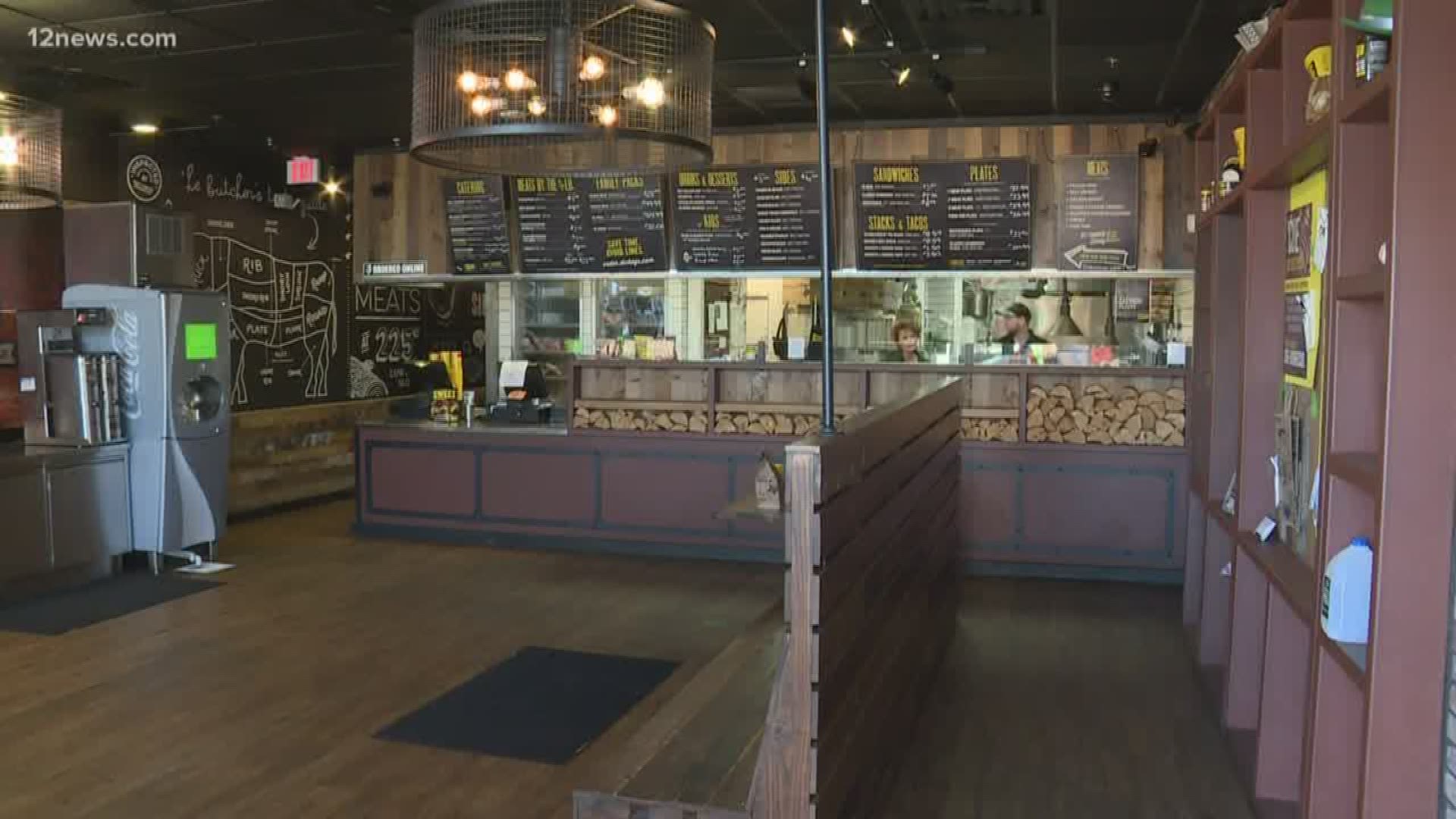 Dickey's Barbecue is handing out 100,000 free sandwich vouchers to first responders. Rachel Cole has the story.