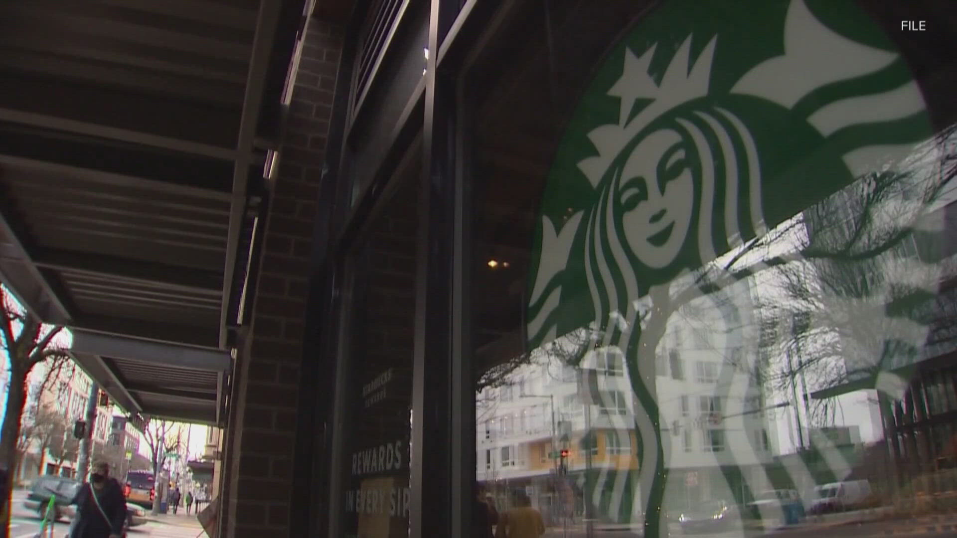 Starbucks said Thursday that it expects to end its fiscal year with 18,300 stores in North America, down 124 from last year.