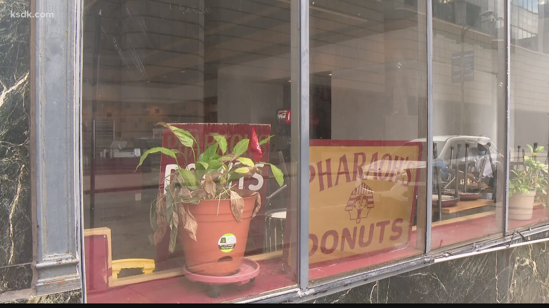 The owner of Pharaohs Donuts said he's grateful for the support, but he doesn't just want the support because of the color of his skin.
