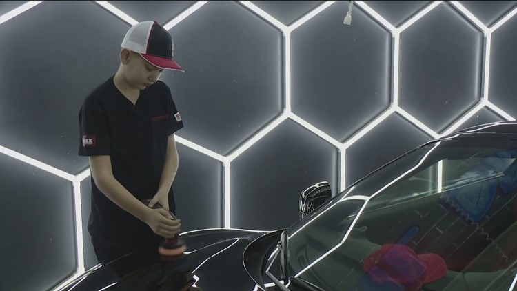 Boise 12-year-old detailing some of the world's most iconic automobiles