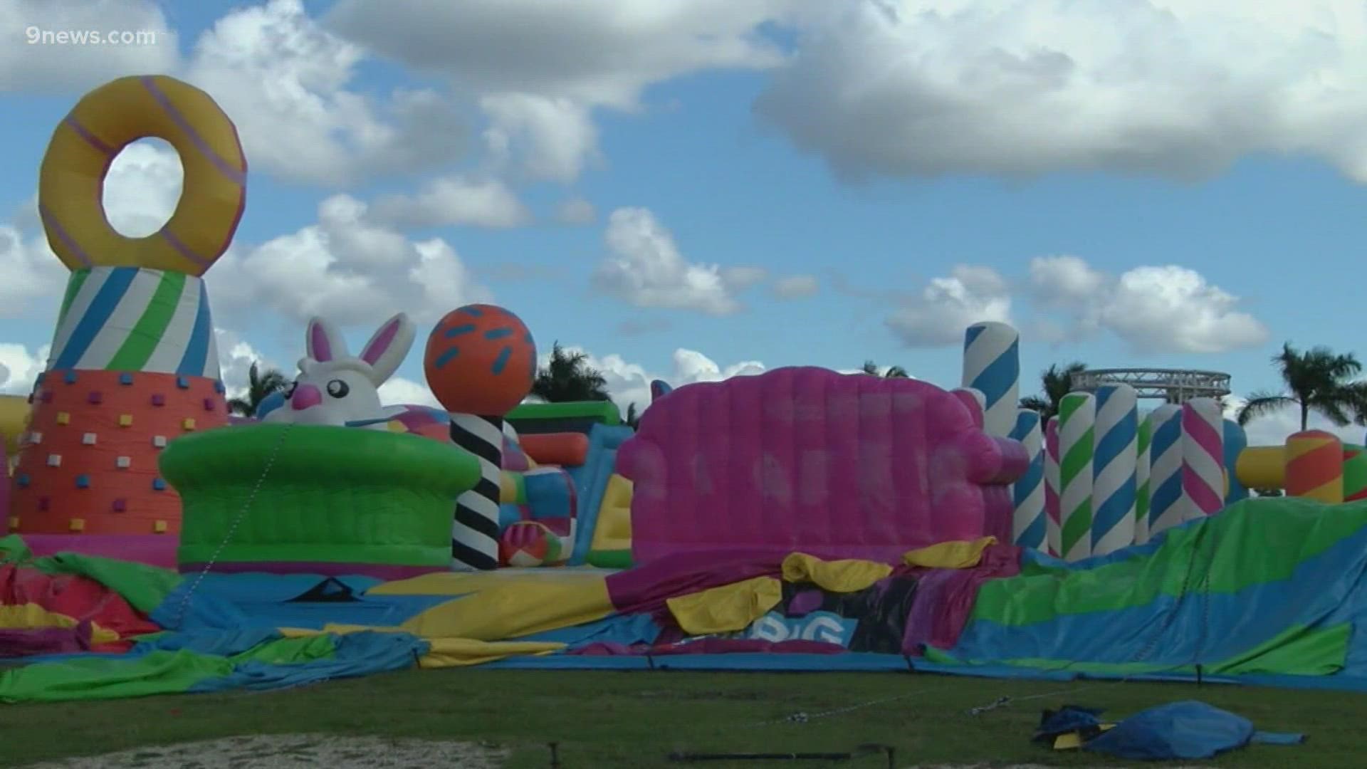Big Bounce America is on tour across the country, and made a weekend stop in Sarasota, Florida.