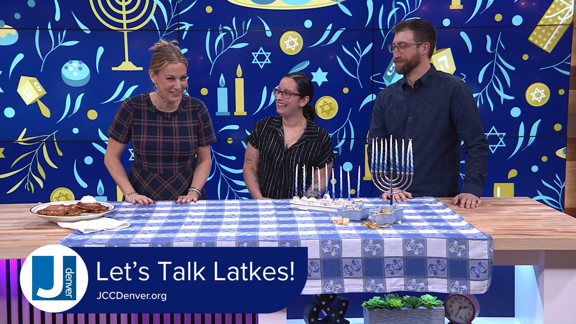 First hanukkah candle 2025