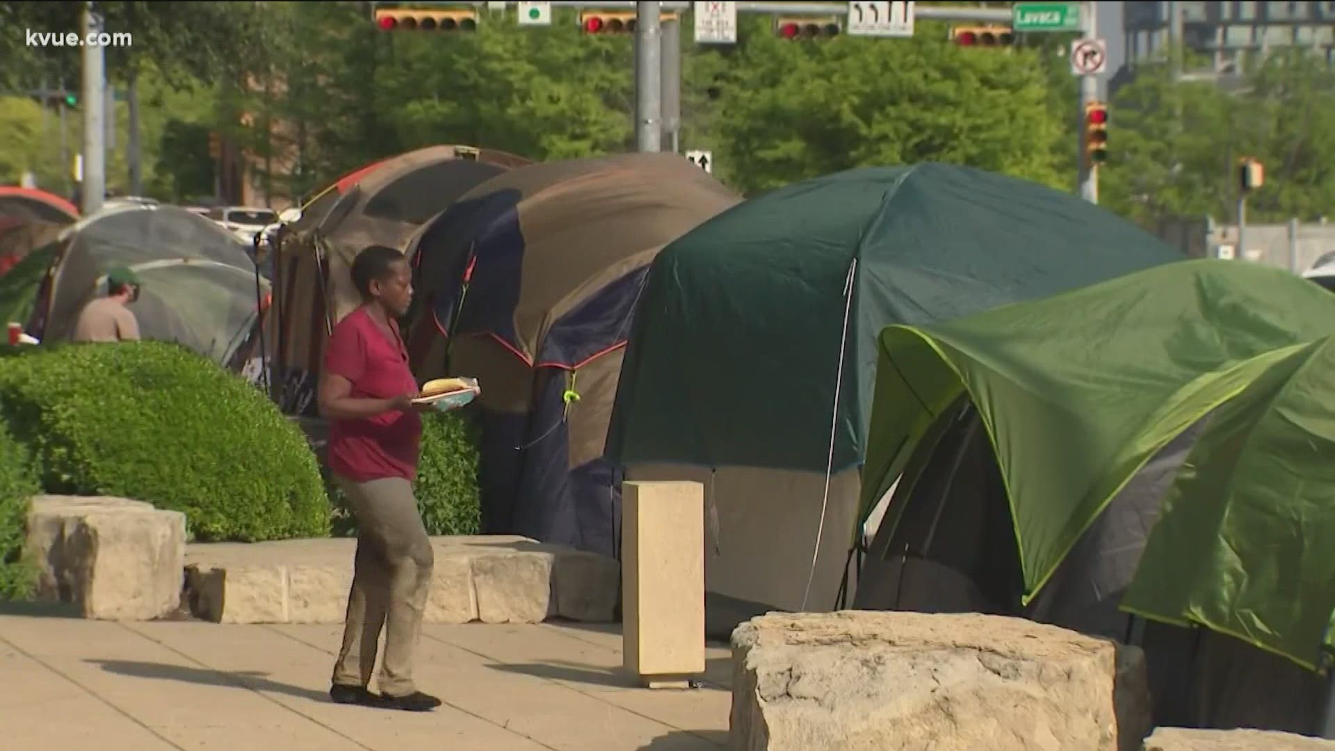 Options the city is considering include a public campground and bridge shelters for people experiencing homelessness.