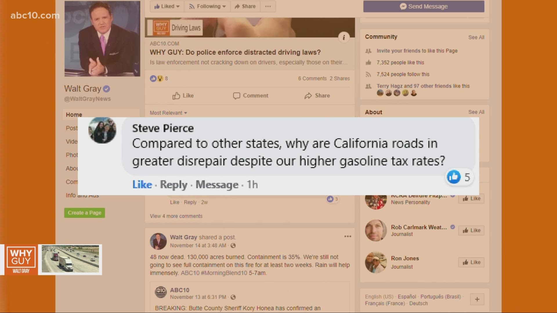 Why Are California Roads Bad Despite High Gas Prices Firstcoastnews Com