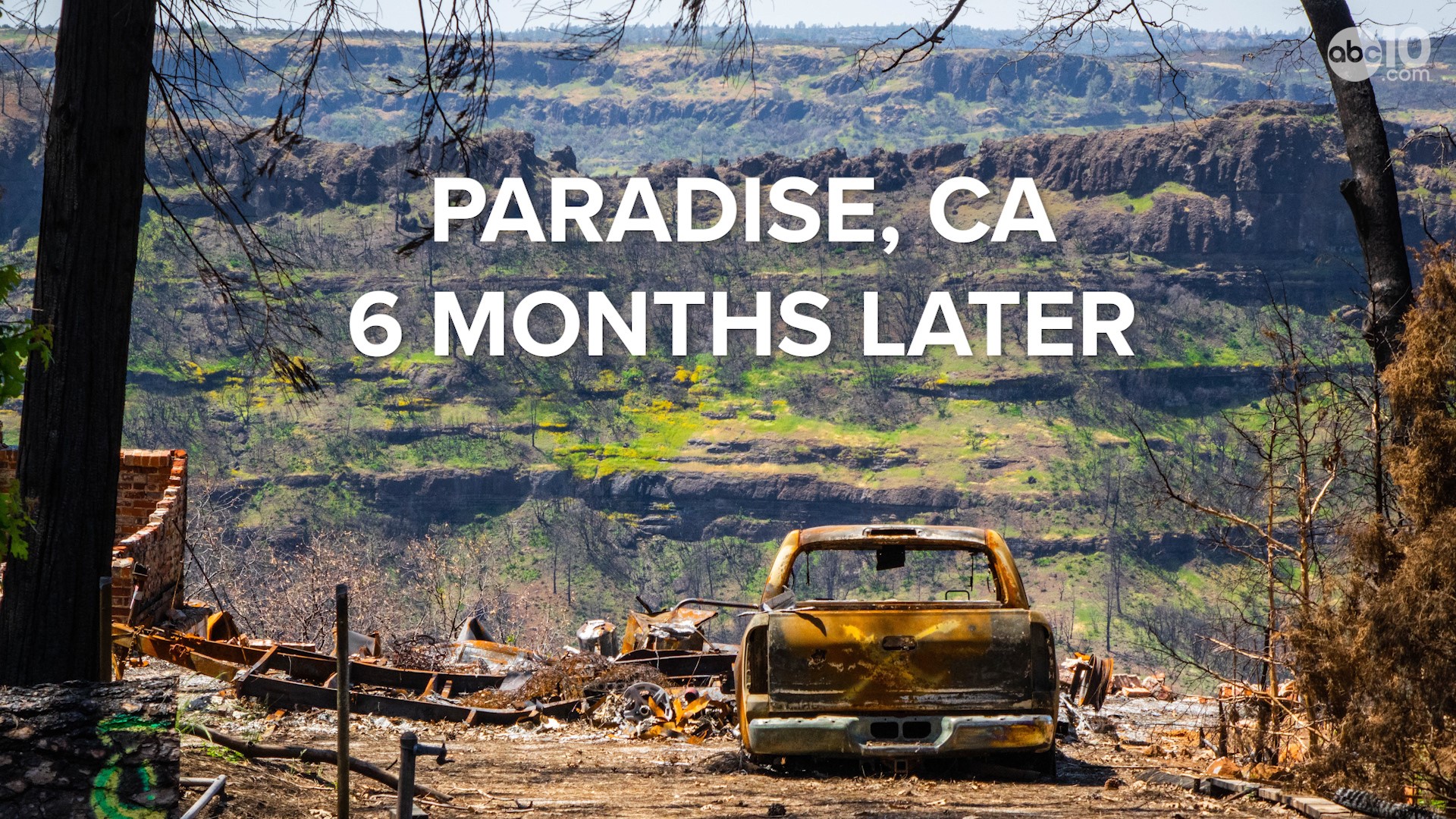 Six months after fire destroyed most of Paradise, there is still a lot of clean-up, but businesses are starting to re-open. Photojournalist Tylor Horst took these photos.