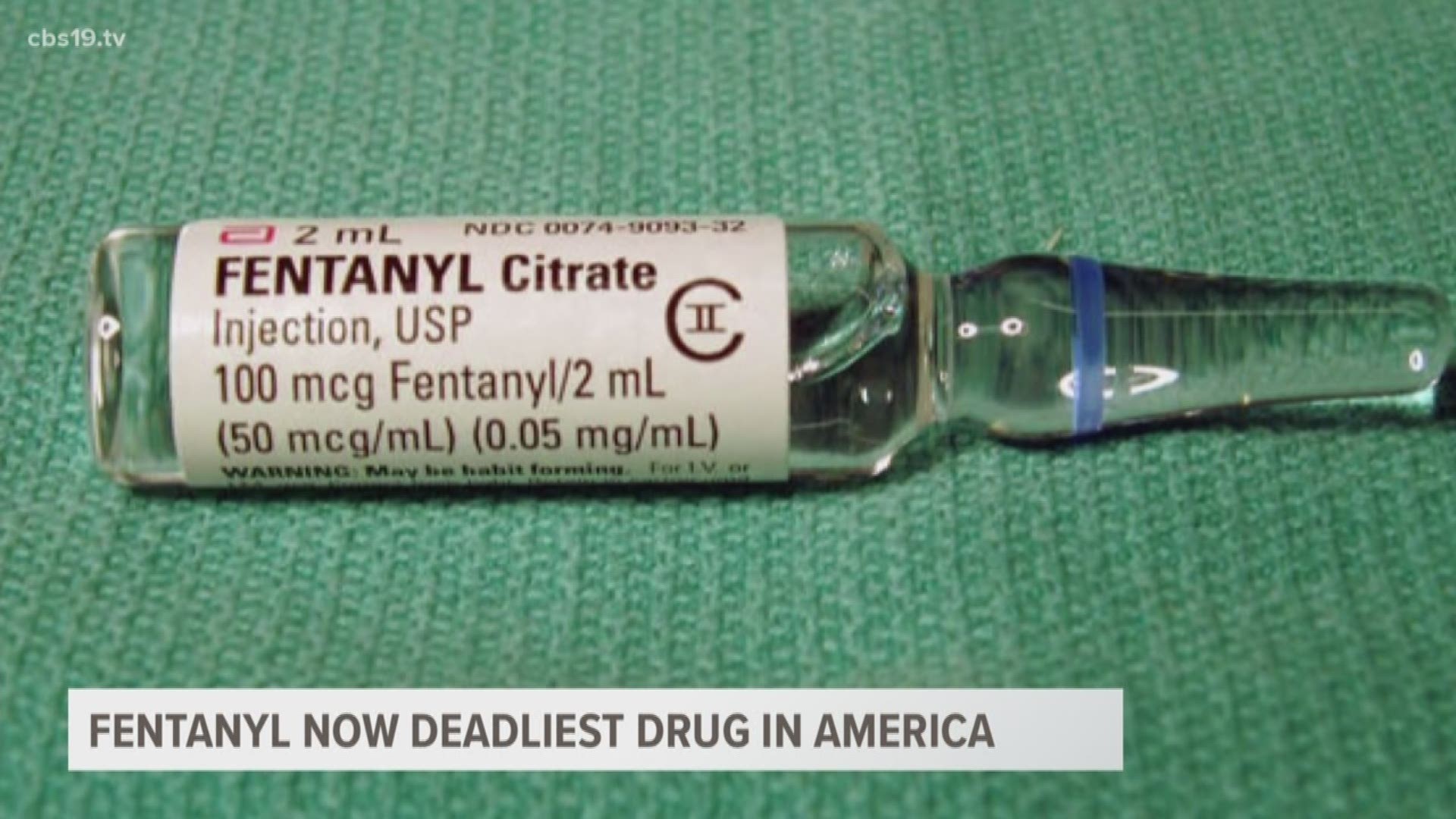 Fentalyn is responsible for 18,000 overdose deaths in 2016.