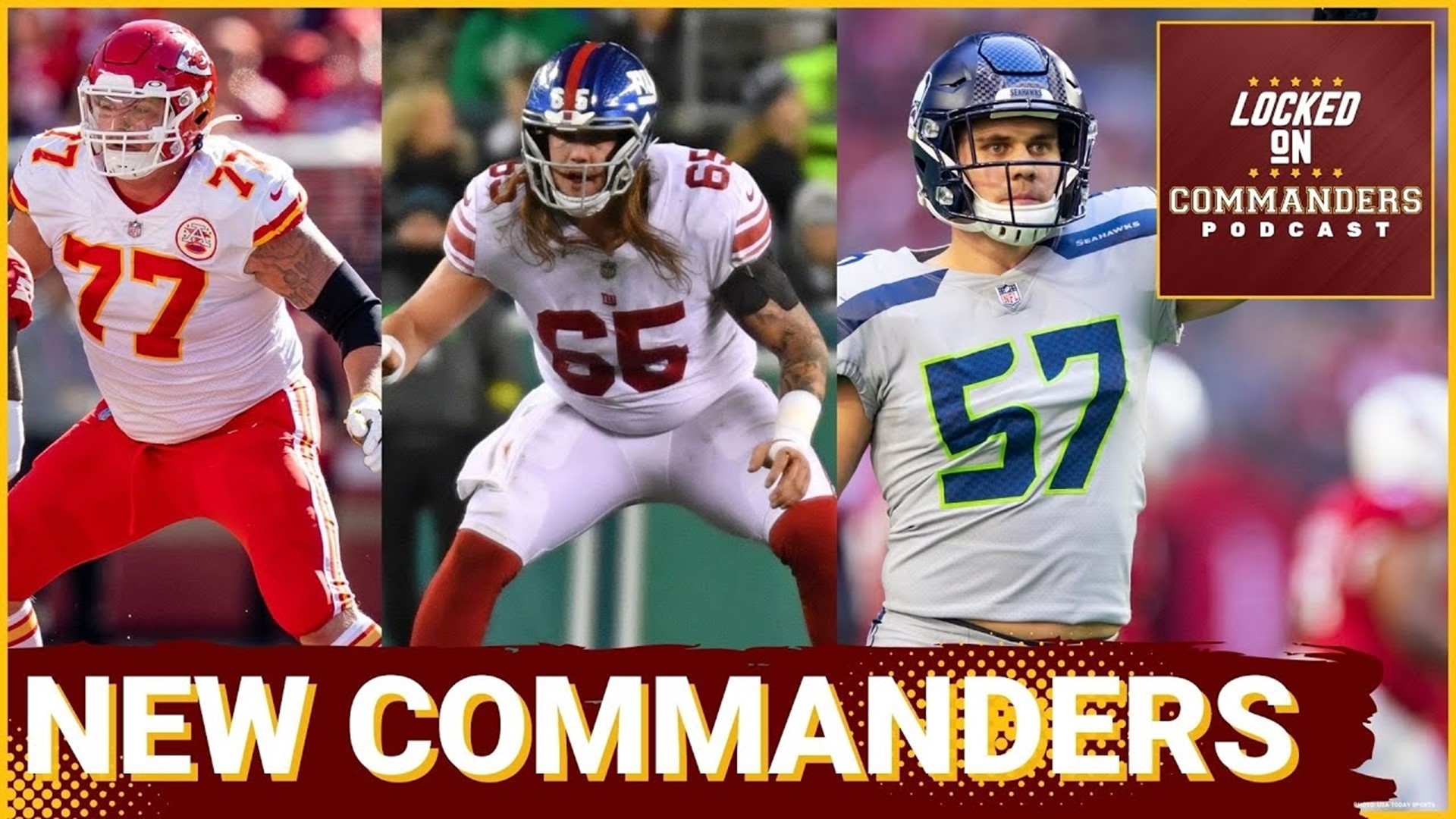 Who Are Washington Commanders Offensive Linemen Andrew Wylie & Nick Gates  and Linebacker Cody Barton