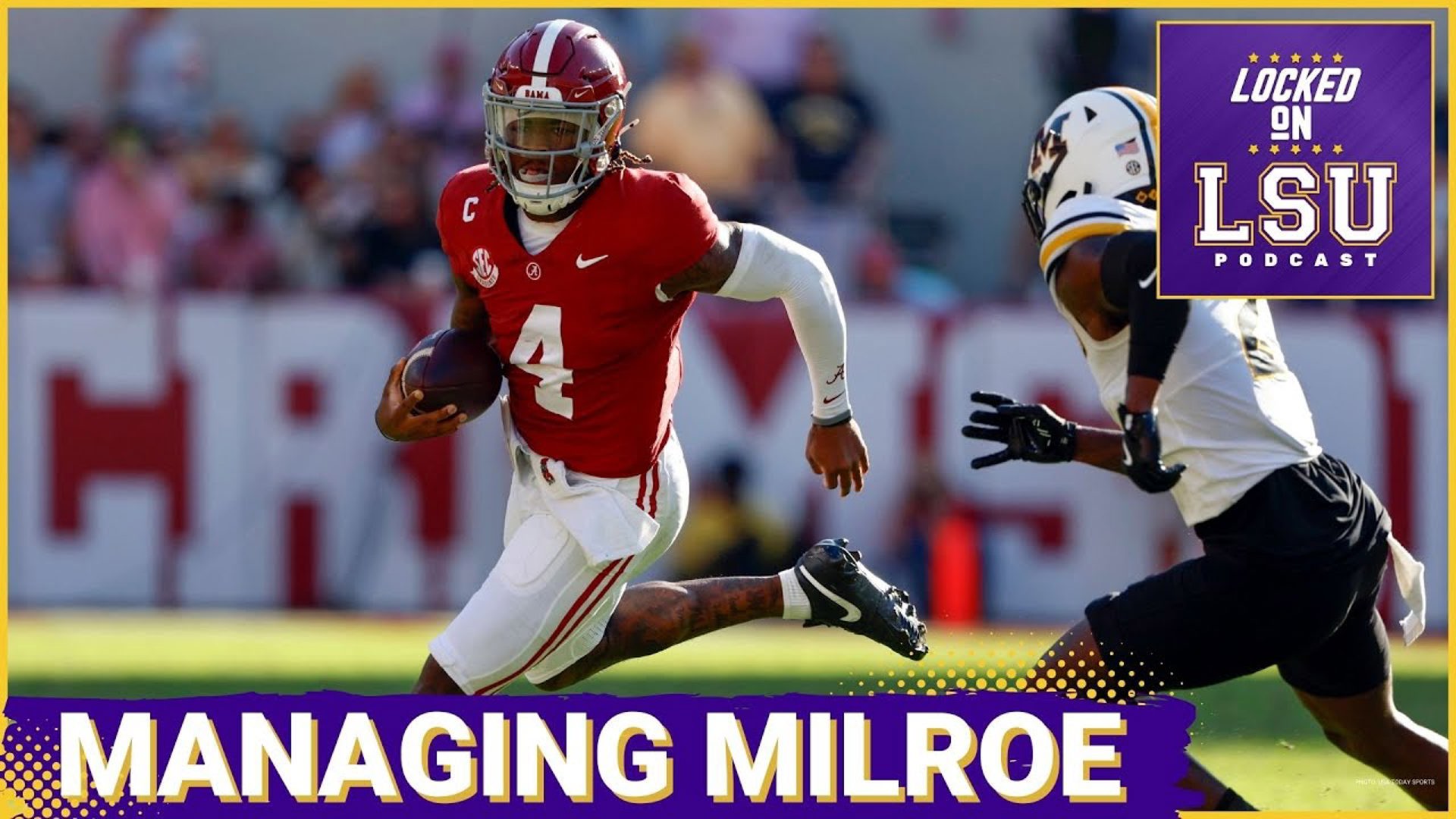 LSU has begun game week preparation for Alabama and stopping Jalen Milroe is job No. 1.