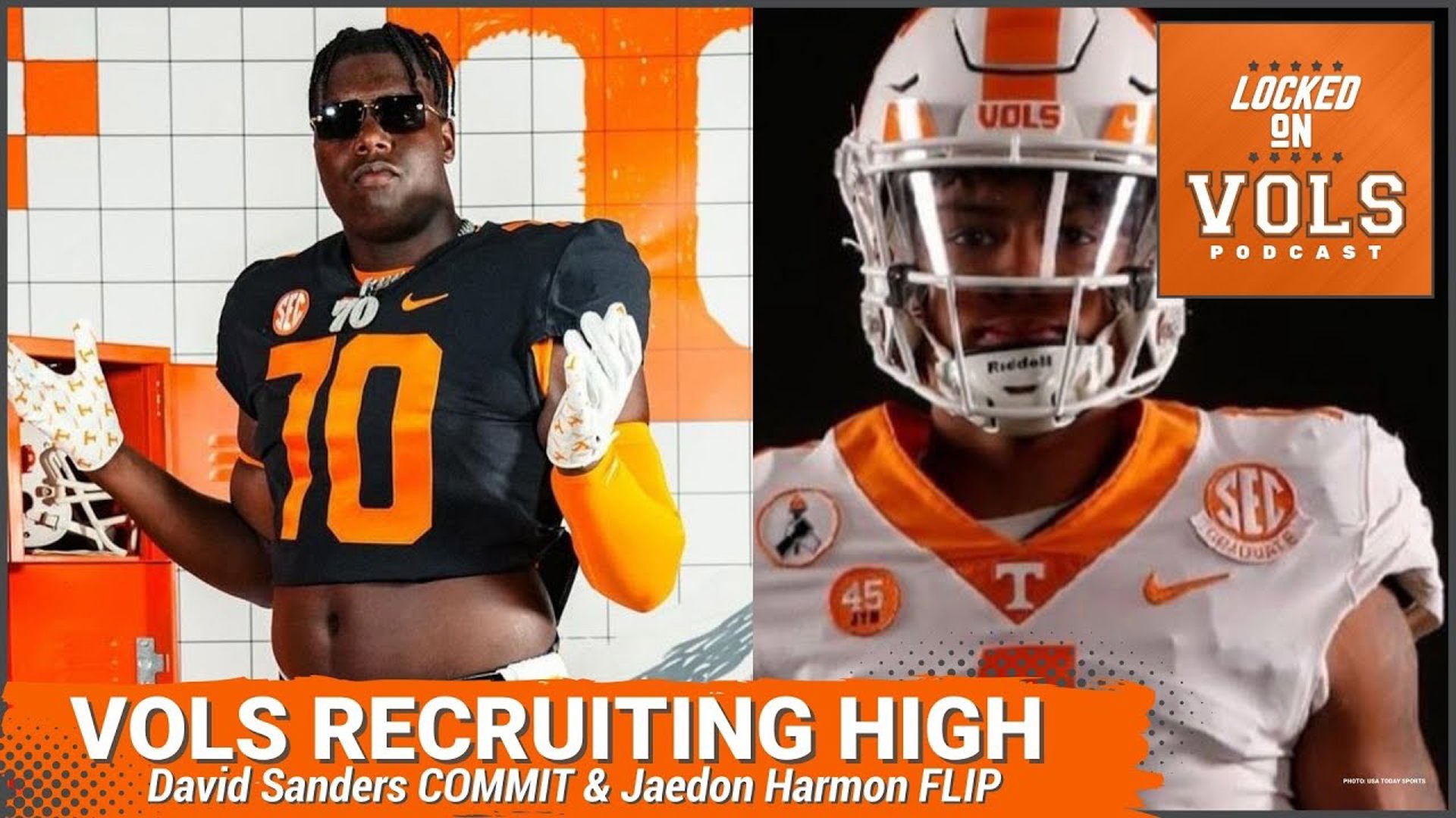 Tennessee Football Recruiting: David Sanders Commits to Vols. Jaedon Harmon FLIPS from Alabama