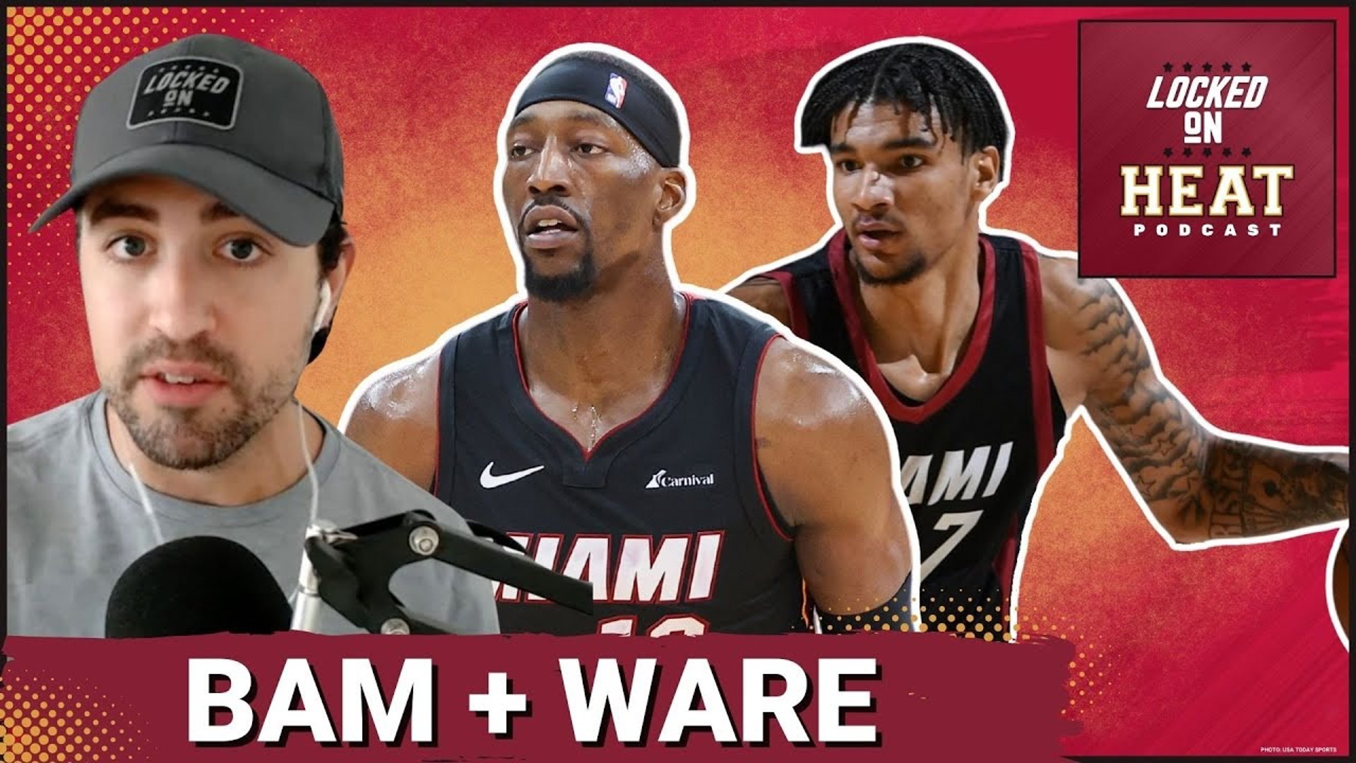 Can the Miami Heat really play Bam Adebayo and Kel'el Ware together, and how should the Heat be looking at that partnership?